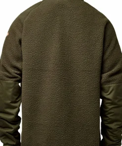 Pinewood Men's Pile Fleece Jacket Moss Green