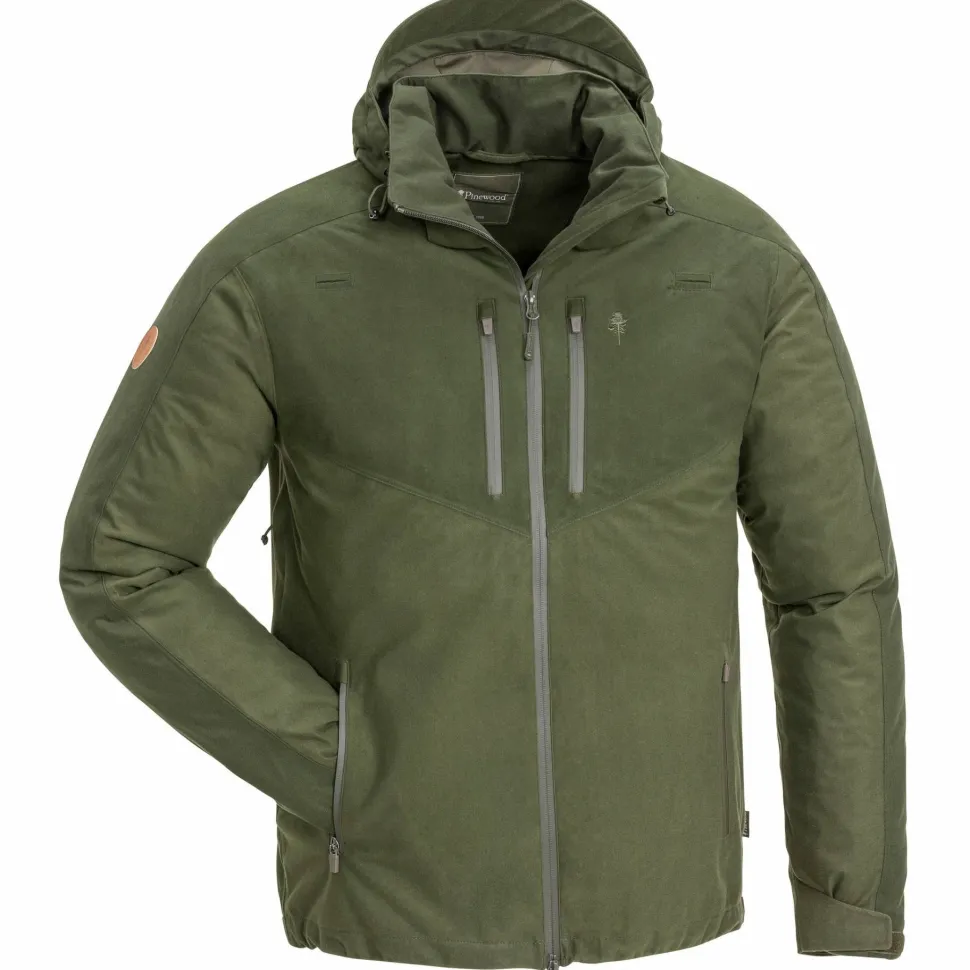 Pinewood Men's Retriever Active Jacket Moss Green/Dark Moss Green