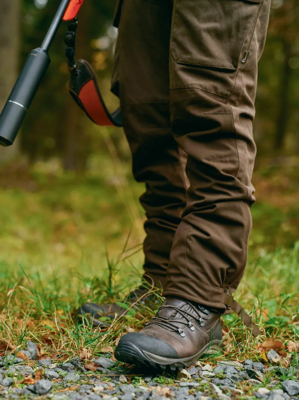 Pinewood Men's Småland Hunters Trousers Suede Brown