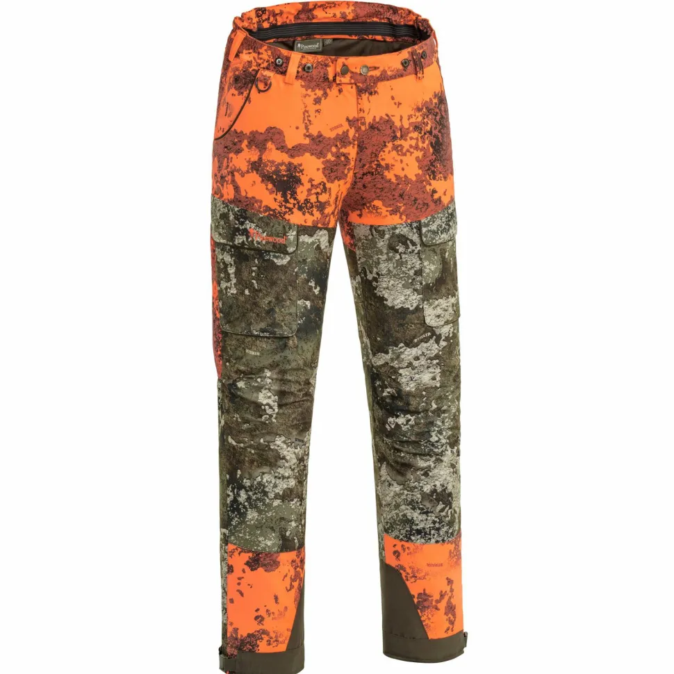 Pinewood Men's Småland Light Camou Trousers Strata Blaze/Strata