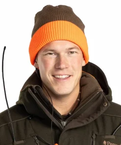 Pinewood Men's Småland Reversible Hunters Hat Mossgreen/Orange
