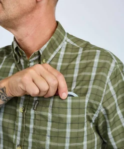 Pinewood Men's Summer Shirt Olive