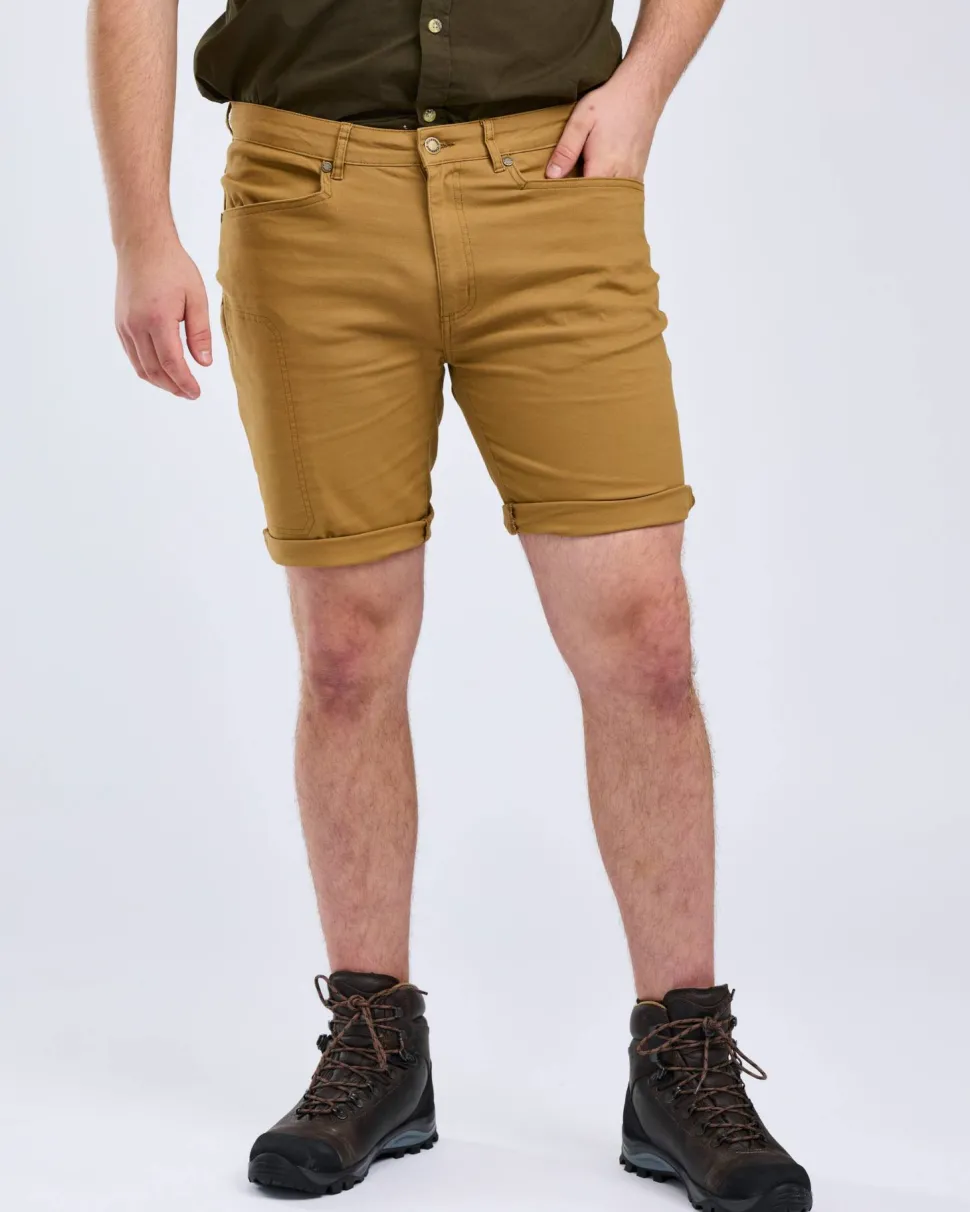 Pinewood Men's Värnamo Vintage Canvas Shorts Sand