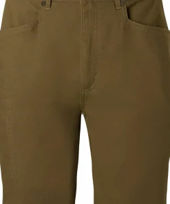 Pinewood Men's Värnamo Vintage Canvas Shorts Olive Brown