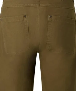 Pinewood Men's Värnamo Vintage Canvas Shorts Olive Brown