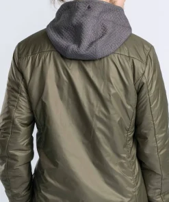 Pinewood Men's Wool Insulated Midlayer Jacket Moss Green