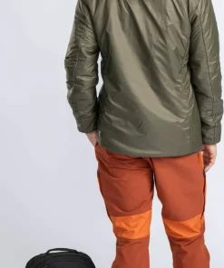 Pinewood Men's Wool Insulated Midlayer Jacket Moss Green