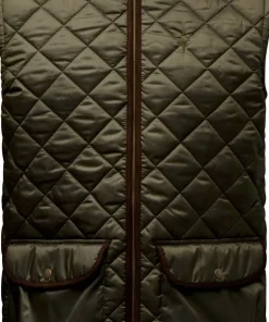Pinewood Nydala Classic Vest Moss Green