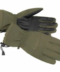 Pinewood Padded 5-Finger Gloves Dark Green
