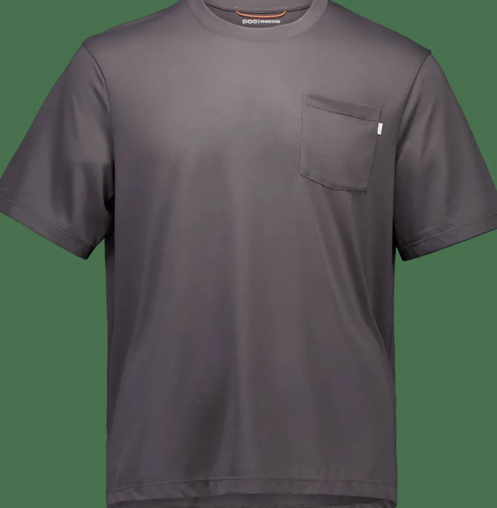 POC Men's Motion Short Sleeve MTB Jersey Sylvanite Grey