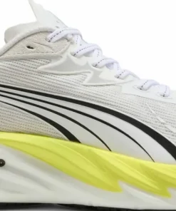 Puma Men's Velocity Nitro 4 Puma White-lux Lime