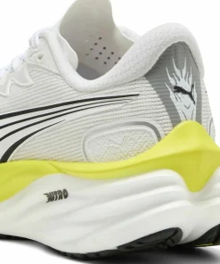 Puma Men's Velocity Nitro 4 Puma White-lux Lime