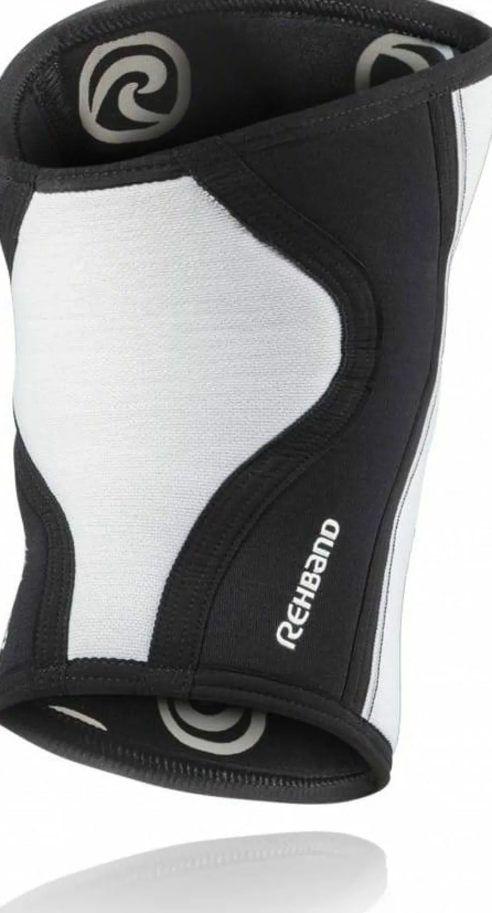 Rehband Rx Knee-Sleeve 5mm Black/White