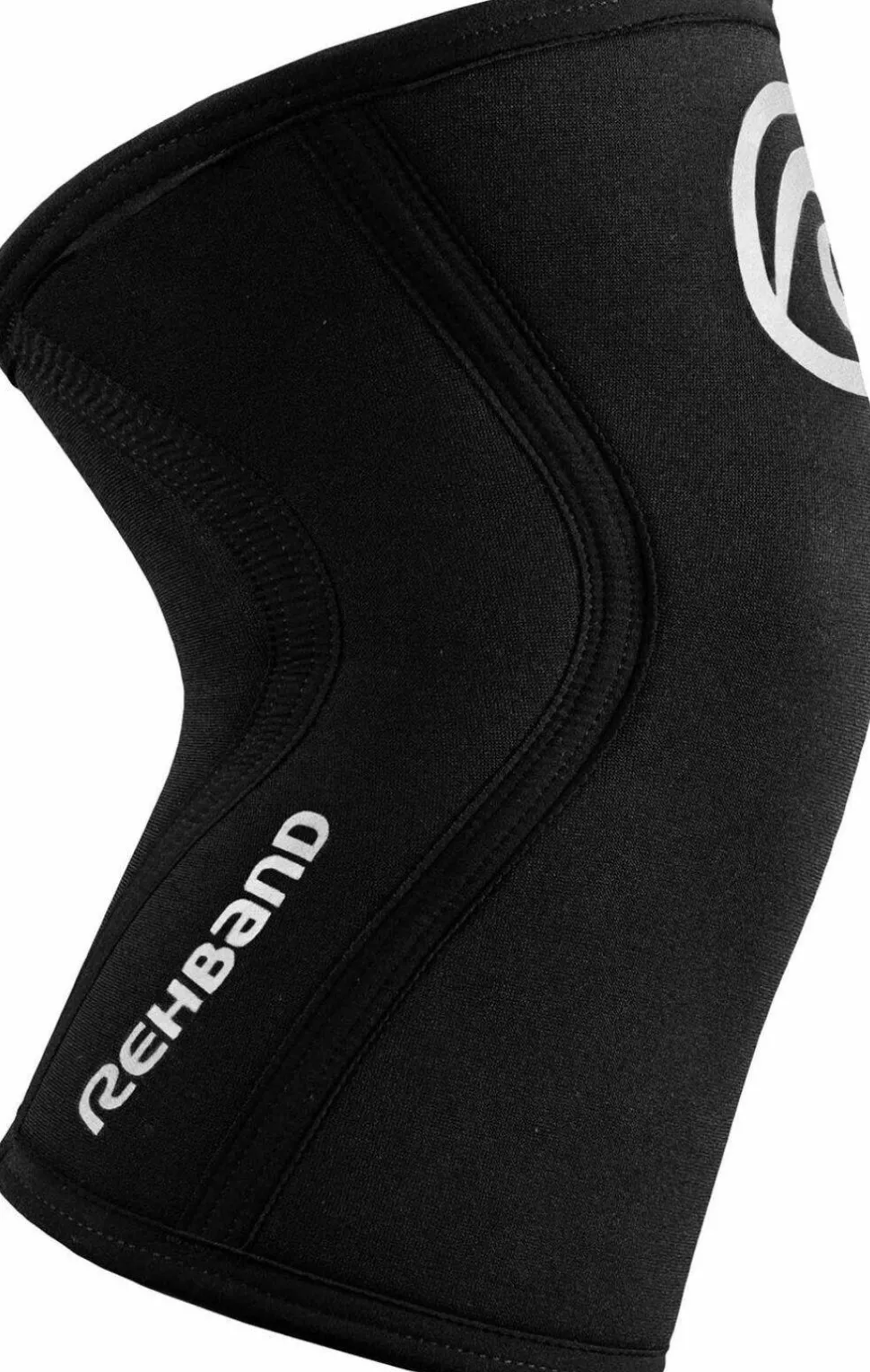 Rehband Rx Knee-Sleeve 5mm Silver/black