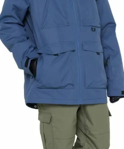Rip Curl Men's Anti Series Pinna 10k/10k Jacket Storm Blue