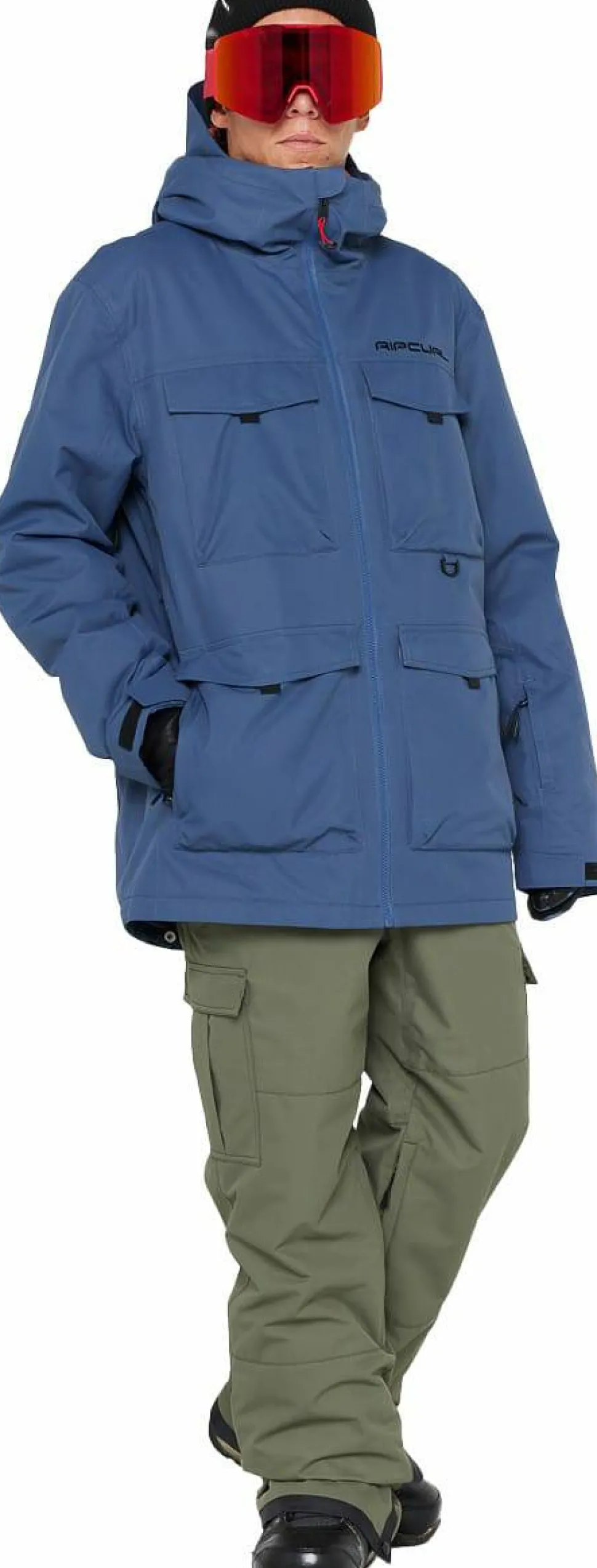 Rip Curl Men's Anti Series Pinna 10k/10k Jacket Storm Blue