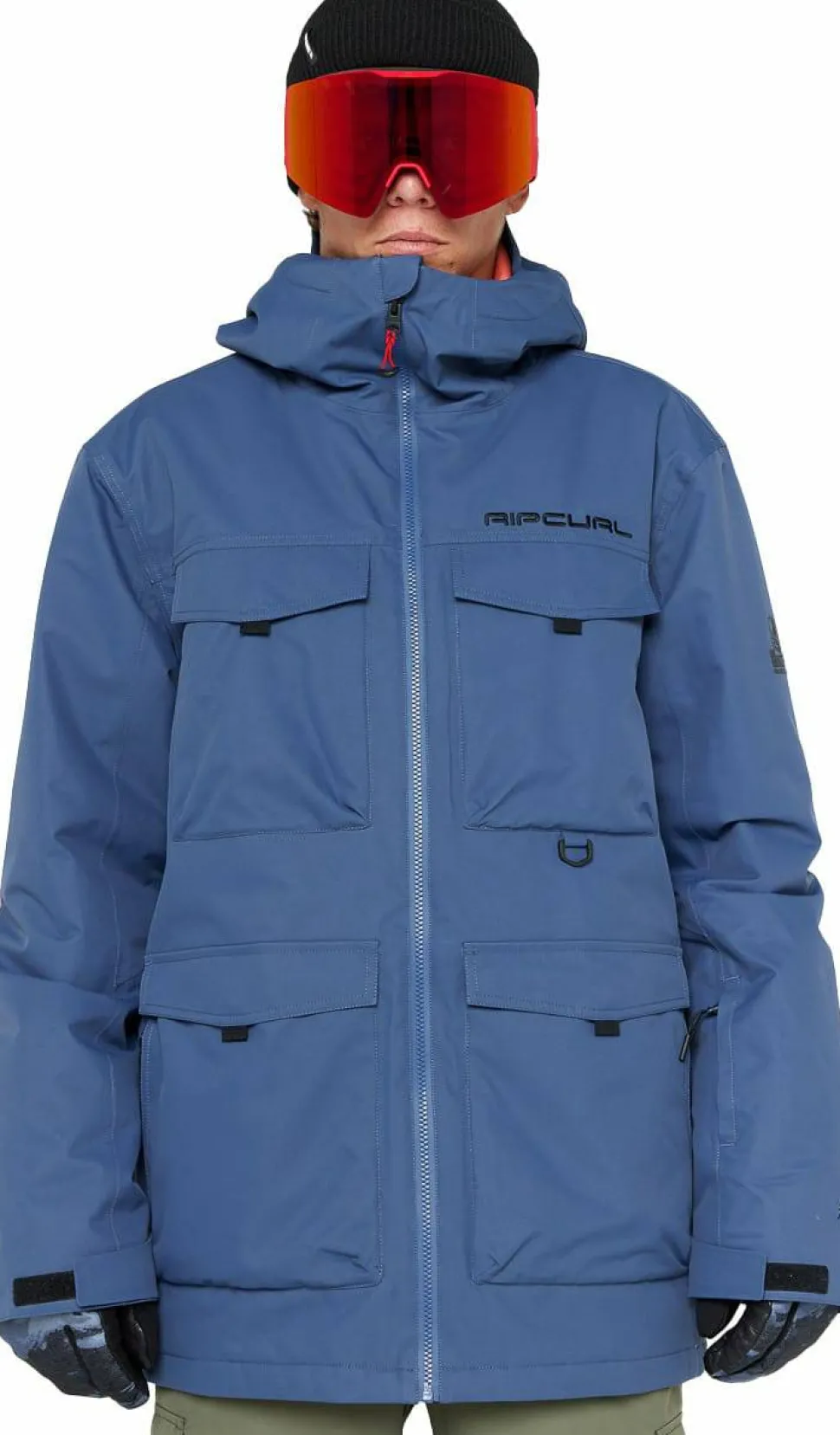 Rip Curl Men's Anti Series Pinna 10k/10k Jacket Storm Blue