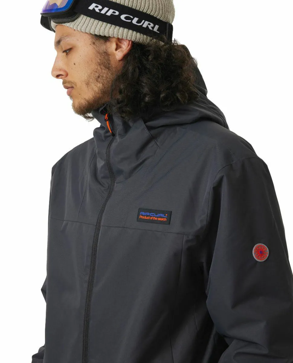 Rip Curl Men's Anti-Series Notch 10K/10K Jacket Black