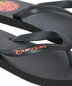Rip Curl Men's Icons Of Surf Bloom Open Toe Sandals Black/orange