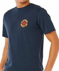 Rip Curl Men's Pacific Rinse Circle Tee Dark Navy