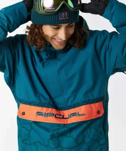 Rip Curl Men's Primative 10k/10k Jacket Blue Green