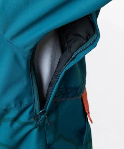 Rip Curl Men's Primative 10k/10k Jacket Blue Green