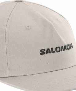 Salomon Logo Flat Cap Etherea