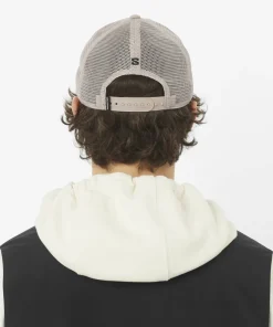 Salomon Logo Trucker Cap Etherea