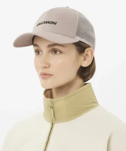 Salomon Logo Trucker Cap Etherea