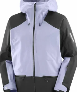 Salomon Men's Absolute 3L Jacket Blue Granite/Deep Black
