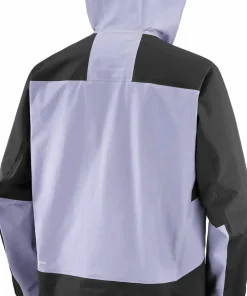 Salomon Men's Absolute 3L Jacket Blue Granite/Deep Black