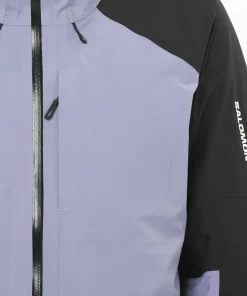 Salomon Men's Absolute 3L Jacket Blue Granite/Deep Black