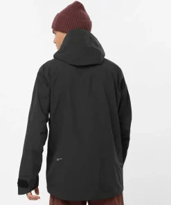 Salomon Men's Absolute 3L Jacket Deep Black