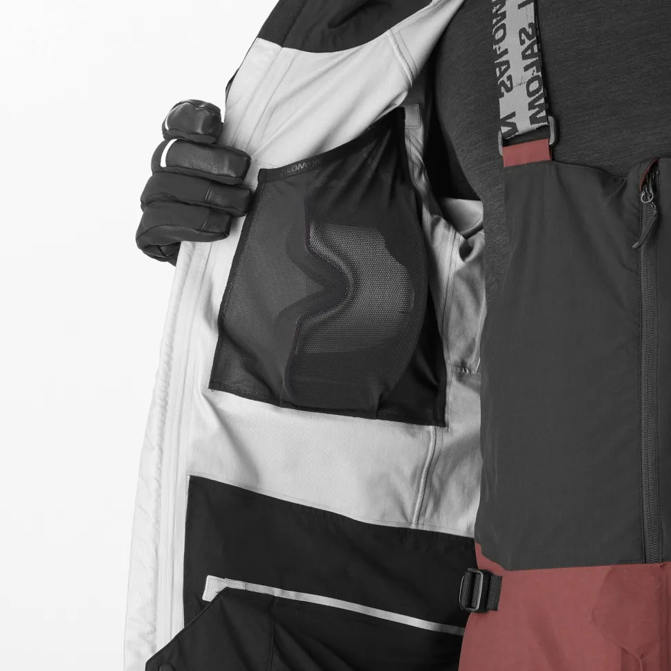 Salomon Men's Absolute 3L Jacket Deep Black
