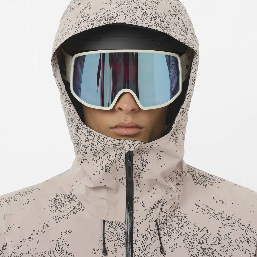 Salomon Men's Absolute 3L Jacket Print Ao/Etherea