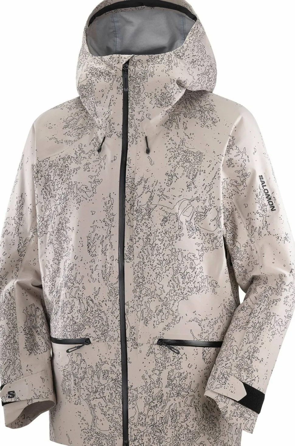 Salomon Men's Absolute 3L Jacket Print Ao/Etherea