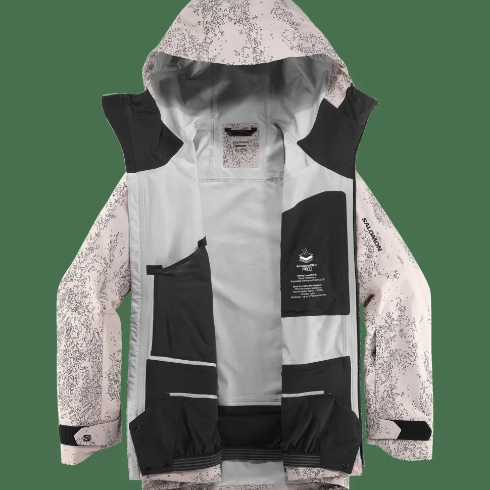 Salomon Men's Absolute 3L Jacket Print Ao/Etherea
