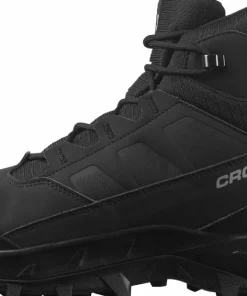 Salomon Men's Crosstrak Waterproof Black/Black/Asphalt