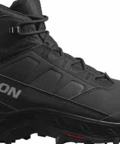 Salomon Men's Crosstrak Waterproof Black/Black/Asphalt