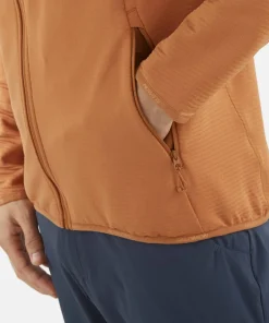 Salomon Men's Essential Lightwarm Hoodie Sierra