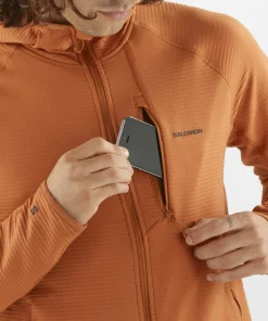 Salomon Men's Essential Lightwarm Hoodie Sierra