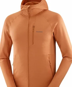 Salomon Men's Essential Lightwarm Hoodie Sierra