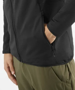 Salomon Men's Essential Lightwarm Hoodie Deep Black