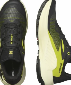 Salomon Men's Genesis Black / Sulphur Spring / Transparent Yellow