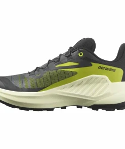 Salomon Men's Genesis Black / Sulphur Spring / Transparent Yellow