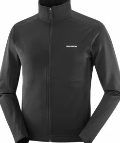 Salomon Men's GORE-TEX Soft Shell Jacket Deep Black