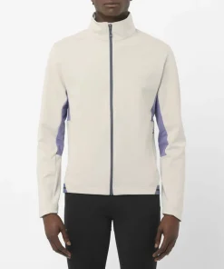 Salomon Men's GORE-TEX Soft Shell Jacket Whisper White