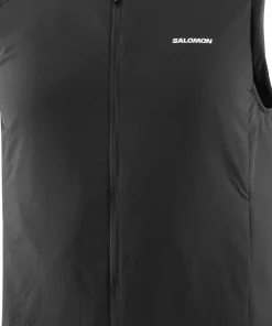 Salomon Men's Mountain Flex Hybrid Vest Deep Black