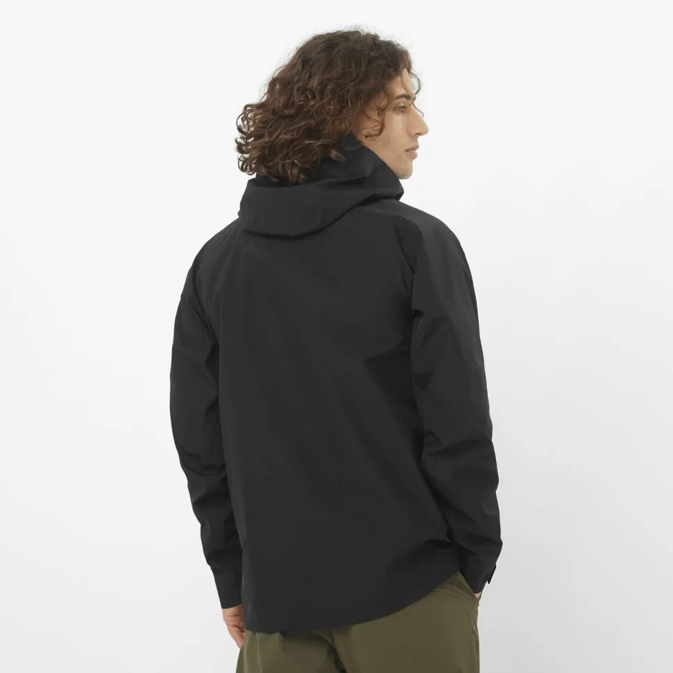 Salomon Men's Outline 3L GORE-TEX Jacket Deep Black