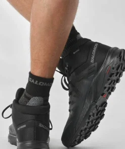 Salomon Men's Outrise Mid GORE-TEX Black/Black/Phantom